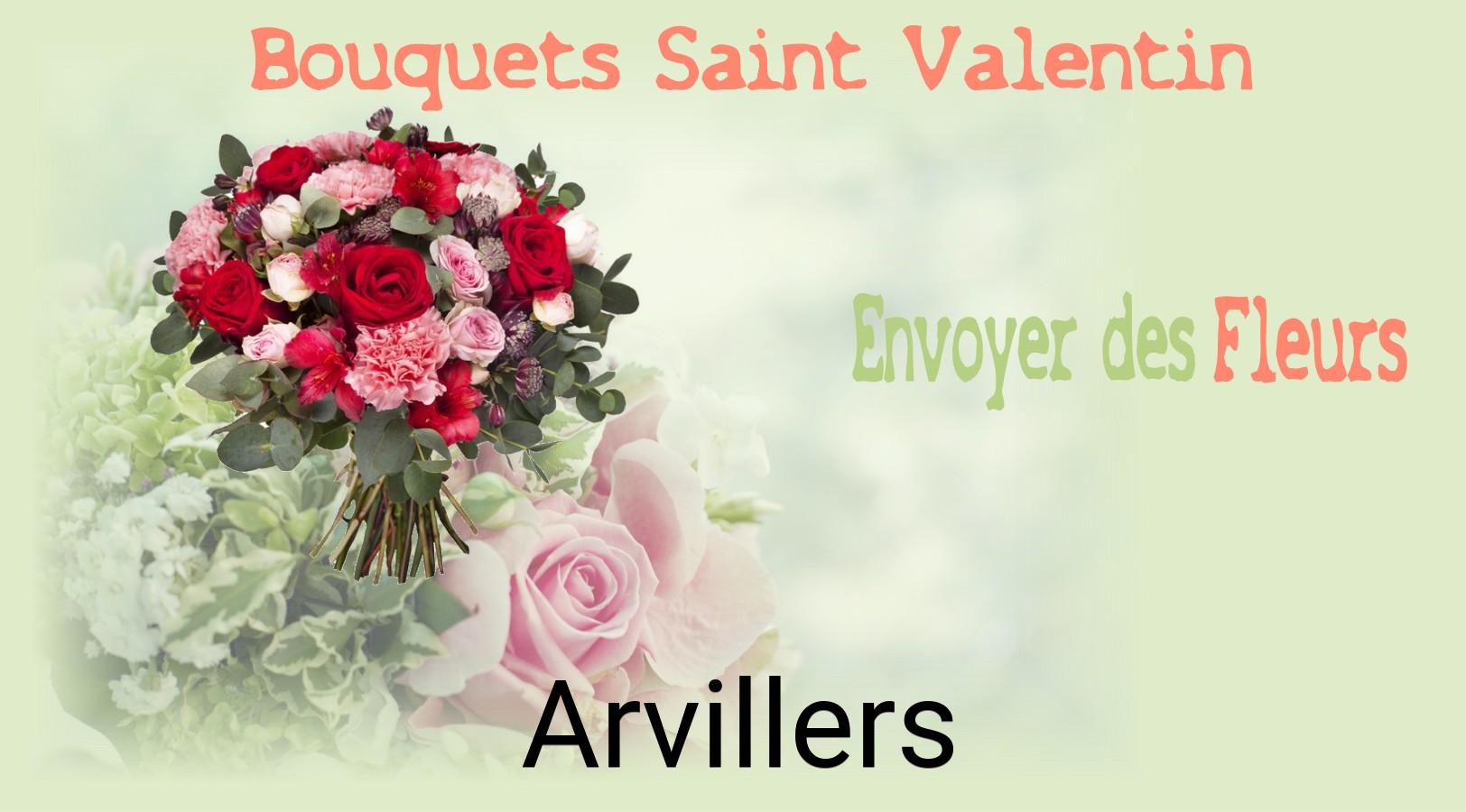 Roses de Saint-Valentin livrées à Arvillers